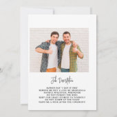 Invitation Demande de proposition d'un fabricant de photos mo (Dos)