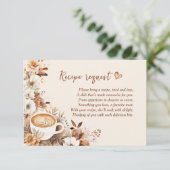 Invitation Demande de recette téléchargeable de Fête des mari (Debout devant)