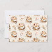 Invitation Demande de recette téléchargeable de Fête des mari (Dos)