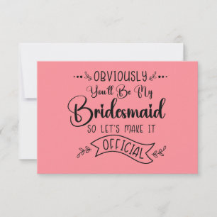 Invitation Demande de témoin de mariage