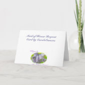 Invitation Demande de témoin de mariage (Dos)