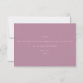 Invitation Demande de témoin de mariage (Dos)