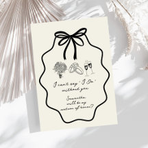 Demande de témoin de mariage florale à l'aquarelle