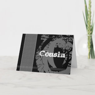 Invitation Demande de témoin de mariage pour cousin - Design 