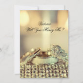 Invitation Demande en mariage avec nom personnalisé sur invit (Devant)