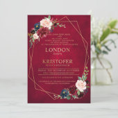 Invitation Demande personnalisée Mme London Dawn (Debout devant)