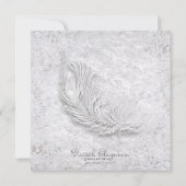 Invitation d'Emerald Peacock (Dos)