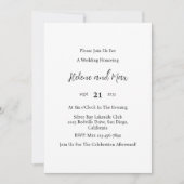 Invitation Démo 1 (Devant)