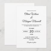 Invitation Démo 7 (Devant / Derrière)