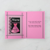 Invitation Demoiselle d'Honneur Fleur Fille Robe R (Intérieur)