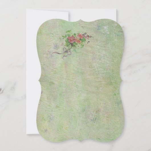 Invitation Demoiselle d'honneur Mariage Conte de Fées Botaniq (Dos)