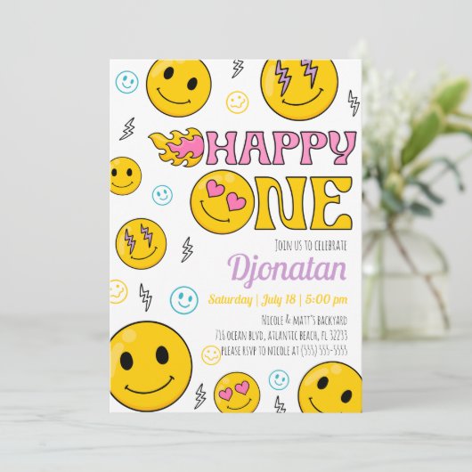 Invitation d'Emojis (Debout devant)