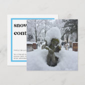 Invitation Déneigement, Services de déneigement (Devant / Derrière)