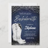 Invitation Denim Diamonds Cowgirl Boots Country Bachelorte (Devant)