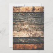 Invitation Denim Diamonds Cowgirl Chic Rustic Anniversaire Pa (Dos)