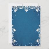 Invitation Denim Diamonds Dentelles Jeans Fête des mariées mo (Dos)