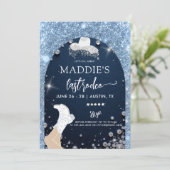 Invitation Denim Diamonds Dernier Rodeo Bling Arch Bacheloret (Debout devant)