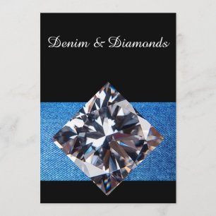 Invitation Denim & Diamonds II
