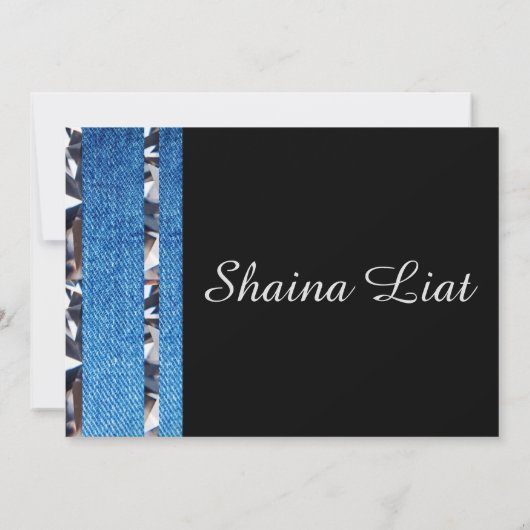 Invitation Denim & Diamonds III (Dos)