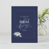 Invitation Denim et diamants (Debout devant)