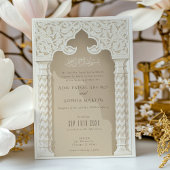 Invitation Dentelle architecturale Ornate