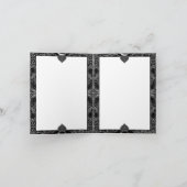 Invitation Dentelle Céramique Noir (Intérieur)