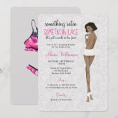 Invitation Dentelle dans les culottes Douche Lingerie (Devant / Derrière)