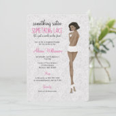 Invitation Dentelle dans les culottes Douche Lingerie (Debout devant)