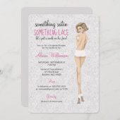 Invitation Dentelle dans les culottes Douche Lingerie (Devant / Derrière)