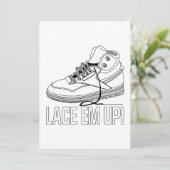 Invitation Dentelle debout (Debout devant)