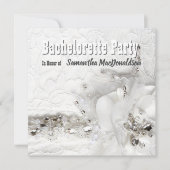 Invitation Dentelle et diamante robe de soirée (Devant)