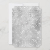 Invitation Dentelle florale Sliver (Dos)