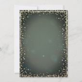 Invitation Dentelle, Lumières, Diamants de Bois Robe Verte Qu (Dos)