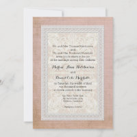 Dentelle rustique w âge Linge Vintage Pays Éléganc