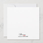 Invitation d'enterrement de vie de garçon pour l'a (Dos)