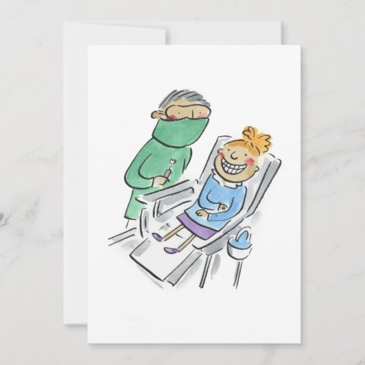 Invitation Dentiste (Devant)