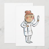 Invitation Dentiste (Devant / Derrière)