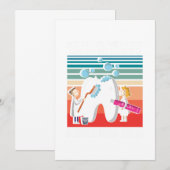 Invitation Dentiste Dentaire Dentisté Dentistère Dentistère D (Devant / Derrière)