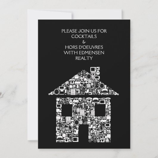 Invitation d'entreprise du cocktail do-it-yourself (Devant)