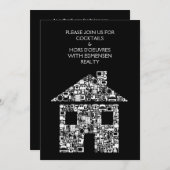 Invitation d'entreprise du cocktail do-it-yourself (Devant / Derrière)