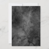 Invitation Déplaisant Goth Doll Éffrayante AF Halloween (Dos)