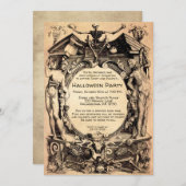 Invitation déplaisant personnalisable de style Vin (Devant / Derrière)