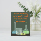 Invitation déplaisante de Halloween de (Debout devant)