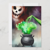 Invitation déplaisante Halloween Costume Party (Dos)