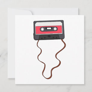 Invitation Déploré bande Mixbande Rétro Vintage