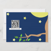 Invitation d'épongement de Owl (Dos)