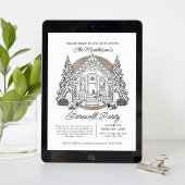 Invitation Déposez Dans La Fête D'Adieu Des Oies D'Hiver