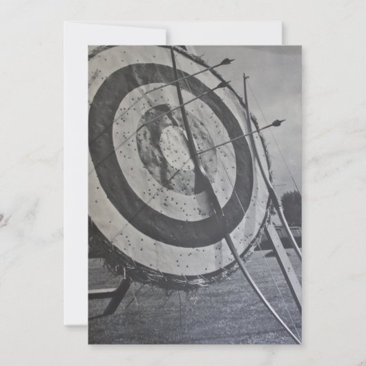 Invitation d'équipement de tir à l'arc (Devant)