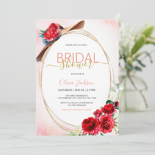 Invitation Derby Bridal Show (Debout devant)