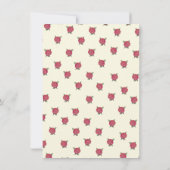 Invitation Derby Fête des mariées Et elle est partie ! (Dos)